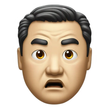 angry Xi Jinping sticker