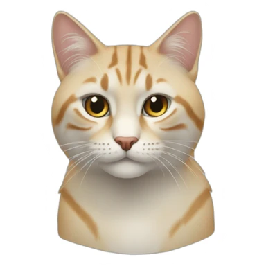 Кот санта клаус sticker