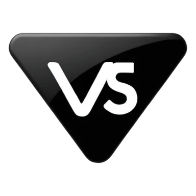 “Logo ‘VS’ bergaya modern dan tebal, komposisi seimbang, garis tegas, tanpa ornamen. Latar belakang putih polos bersih, tanpa bayangan atau tekstur.” sticker