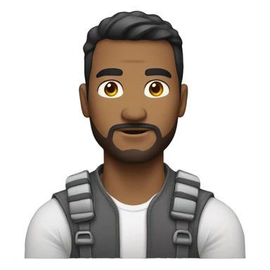 Hombre blanco fuerte 💪  sticker