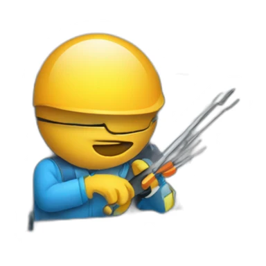 computer specialist with screwdrivers sticker