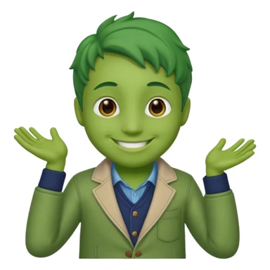 Pascal con ropita sticker