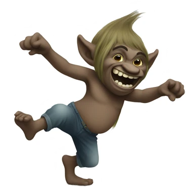 troll dancing  sticker