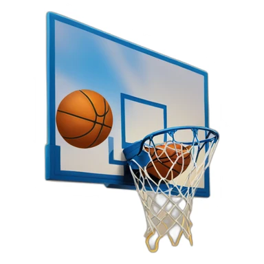 Jesus dunking basketball sticker