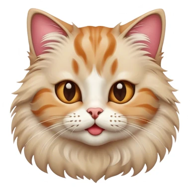 Dod kissing cat sticker