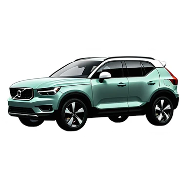Greygreen Volvo XC40 sticker
