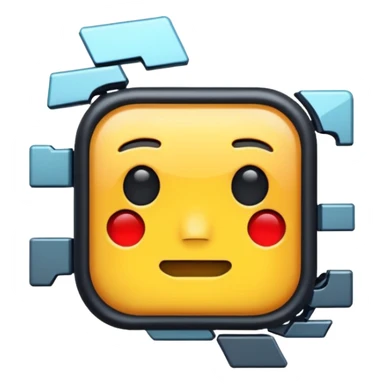 video cortado sticker