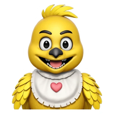 Chica from Five Nights At Freddy's Movie sticker
