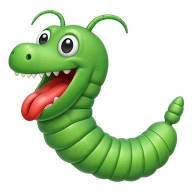 A worm playing video games sticker