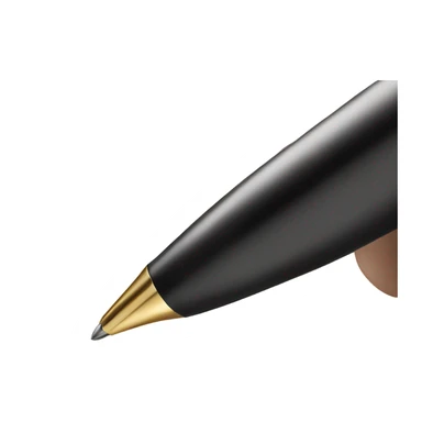 Writing a thank you note sticker