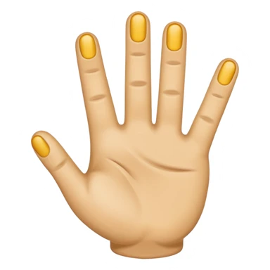Mache Emojis mit einer Hand die drei Finger zeigt  sticker