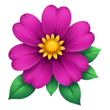 Solid colour flower png  sticker