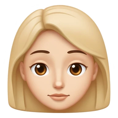 squinty eyes sticker