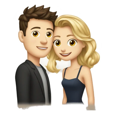 Cory monteith and dianna agron sticker