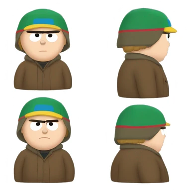 Eric cartman from South Park sticker