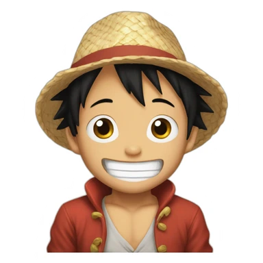 Bébé luffy sticker