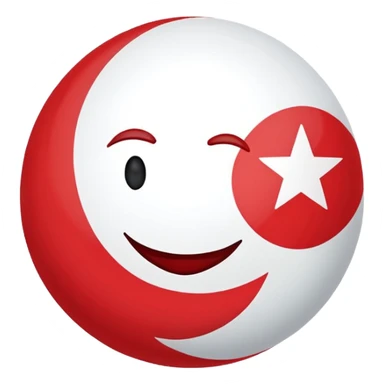 Turkish countryball sticker