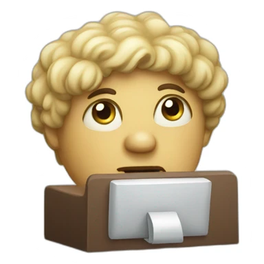 Waiting for a call sticker