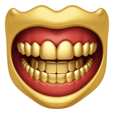 Mouth grillz on 😬 sticker