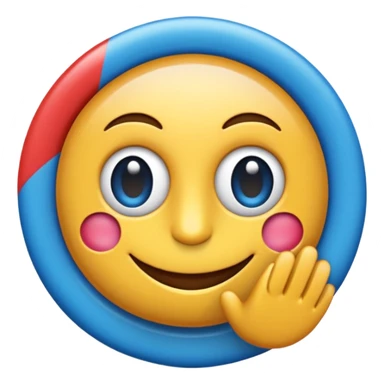 emoji de selo verificado do instagram, círculo azul, check branco no centro, estilo emoji oficial, fundo limpo, alta qualidade sticker