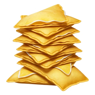 potato chips with taped mouth sticker