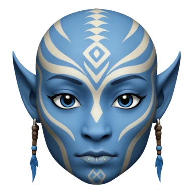 A na'vi (metkayina clan) sticker