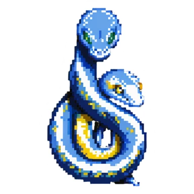Python logo with text saying 'Python' and a small blue and yellow snake icon sticker