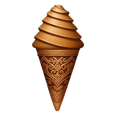 henna cone sticker