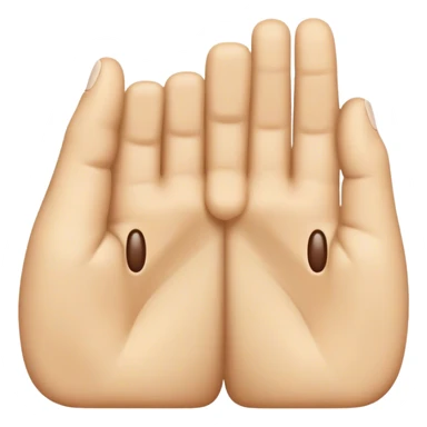 Hand rock upside down sticker