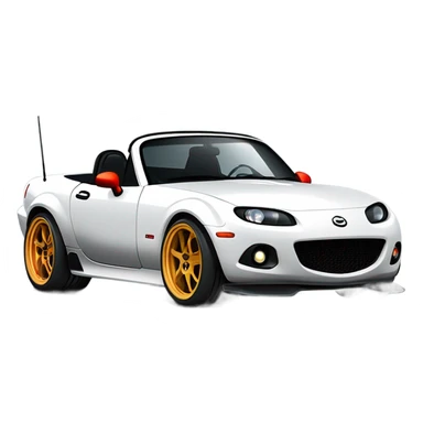 stanced mx5 sticker