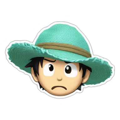 Luffy supersayan sticker