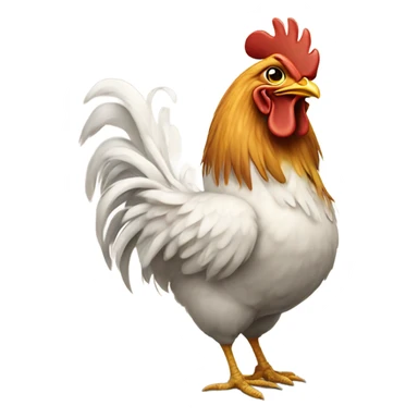 Chicken butt sticker