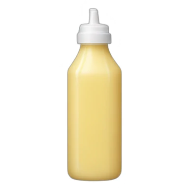 squeeze bottle of aioli sticker