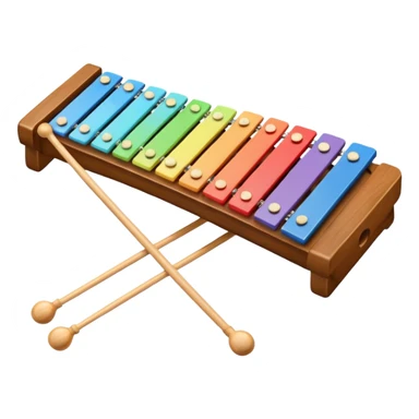 Xylophone instrument sticker