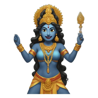 kali, Indian goddess sticker
