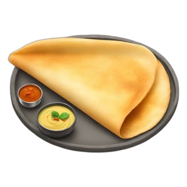 South indian dosa sticker