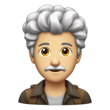 uçan bir kuşun üzerinde olan bir adam sticker