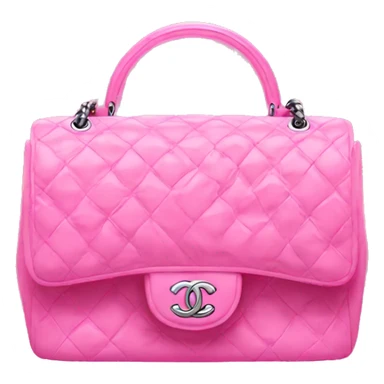 pink chanel bag sticker