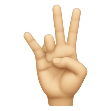 hakari's hand sign for domain expansion  sticker