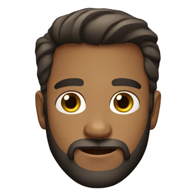 Handsome men with beard  sticker