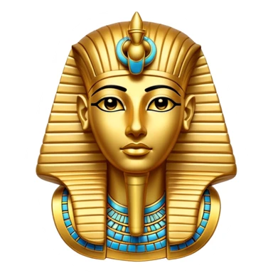 Pharaoh head sticker