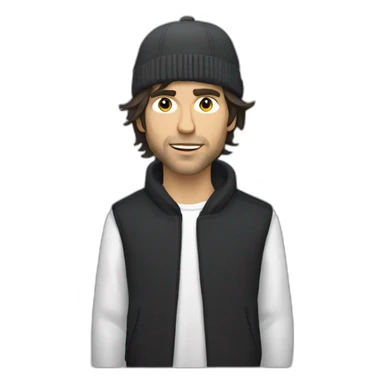Le chanteur français Orelsan sticker