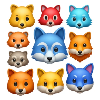 Spirit animals sticker