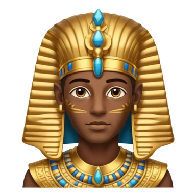 farao in egypt man sticker