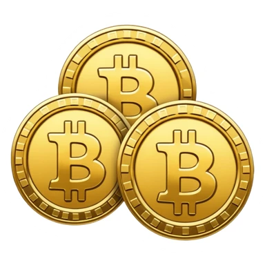 Bitcoins sticker