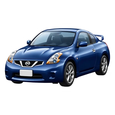Nissan dark blue sticker