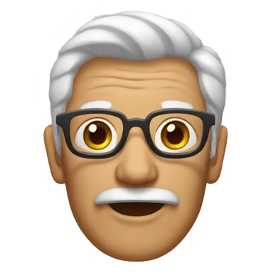 abuelito calvo sticker