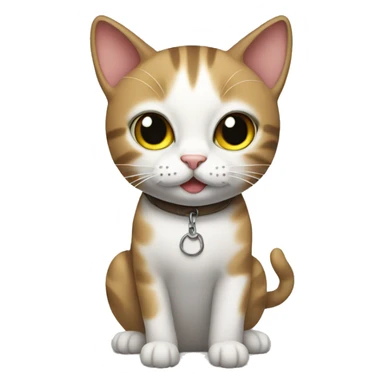 Cat that sells stuff sticker