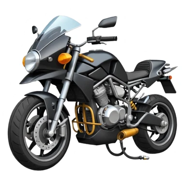 crashed sports motorcycle sticker