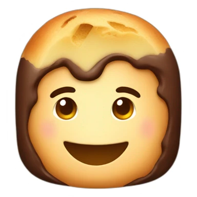 Panetone chocolate sticker